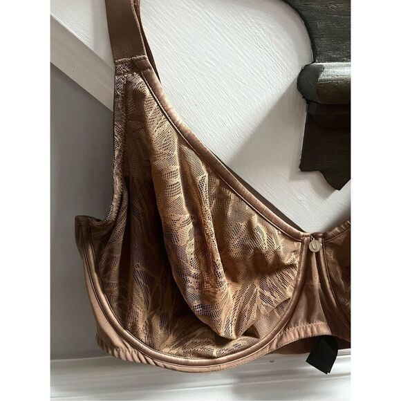 Understance Lot of 2 Tan Brown Full Coverage Unlined Bras Sz 42DDD - Picture 8 of 11